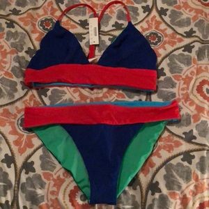 Reversible JCrew Bikini. New w tags! Never worn!